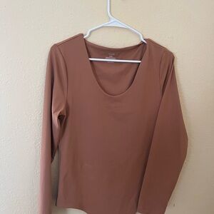 Nuuds Clay Fitted Blouse Bodysuit